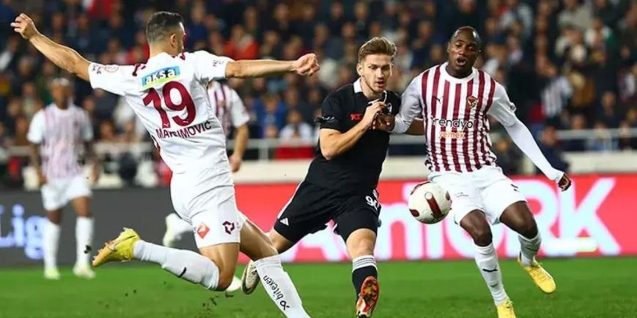 Hatayspor Beşiktaş'a 2-1 yenildi