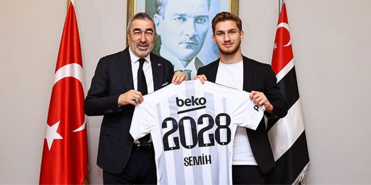 Beşiktaş Genç Semih'le 4 yıllık imzaladı