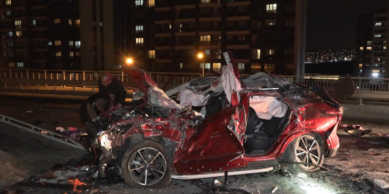 Başakşehir'de trafik kazası: Dört kişi hayatını kaybetti