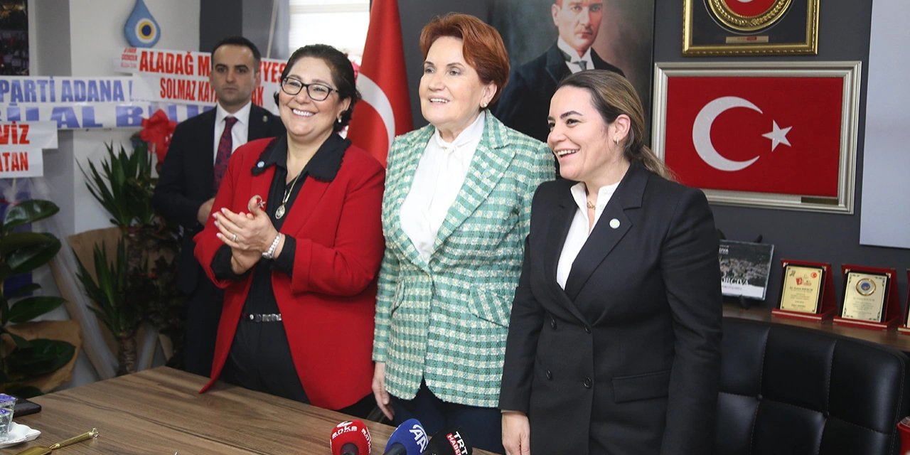 Adana'da İYİ Parti adayı Ayyüce Türkeş