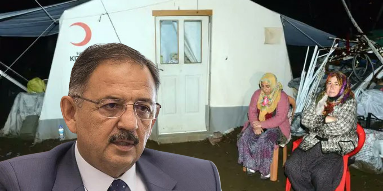 Valilik yalanlamıştı: Özhaseki, Müslüm Özdemir'in ailesinin çadırda kaldığını açıkladı