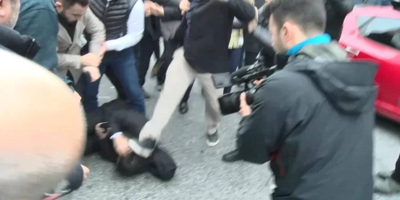 A Haber muhabiri ve kameramanını darp edenler gözaltına alındı
