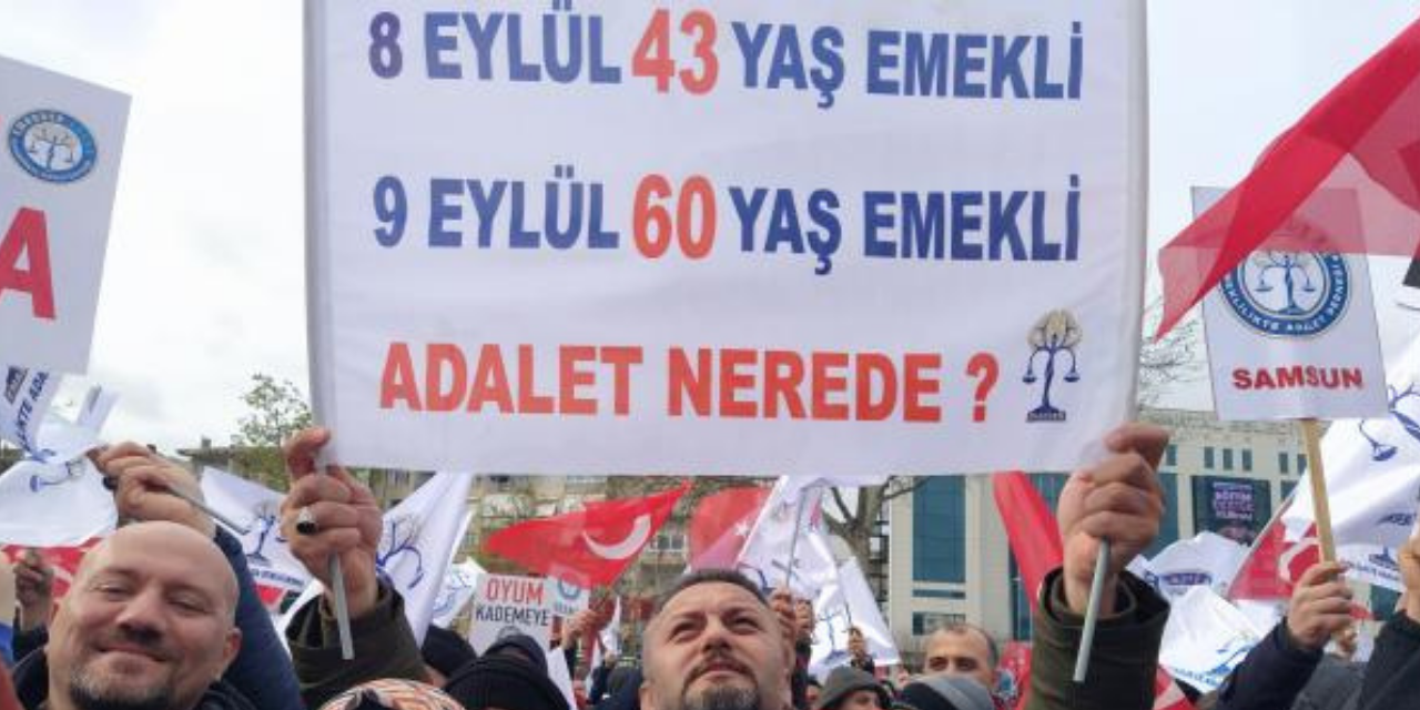 Emeklilikte Adalet Derneği İstanbul'da miting düzenledi: Hayatımızın 17 yılı yok sayıldı