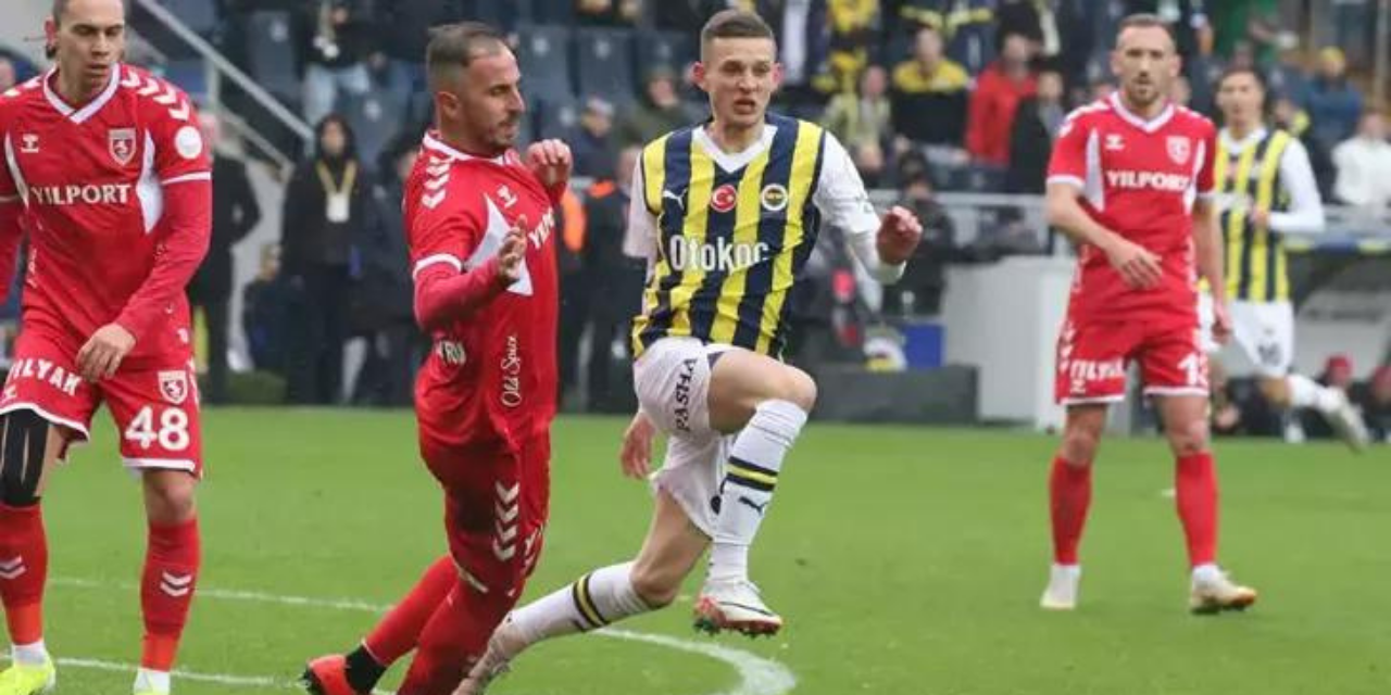 Fenerbahçe - Samsunspor maçında 1-1 eşitlik