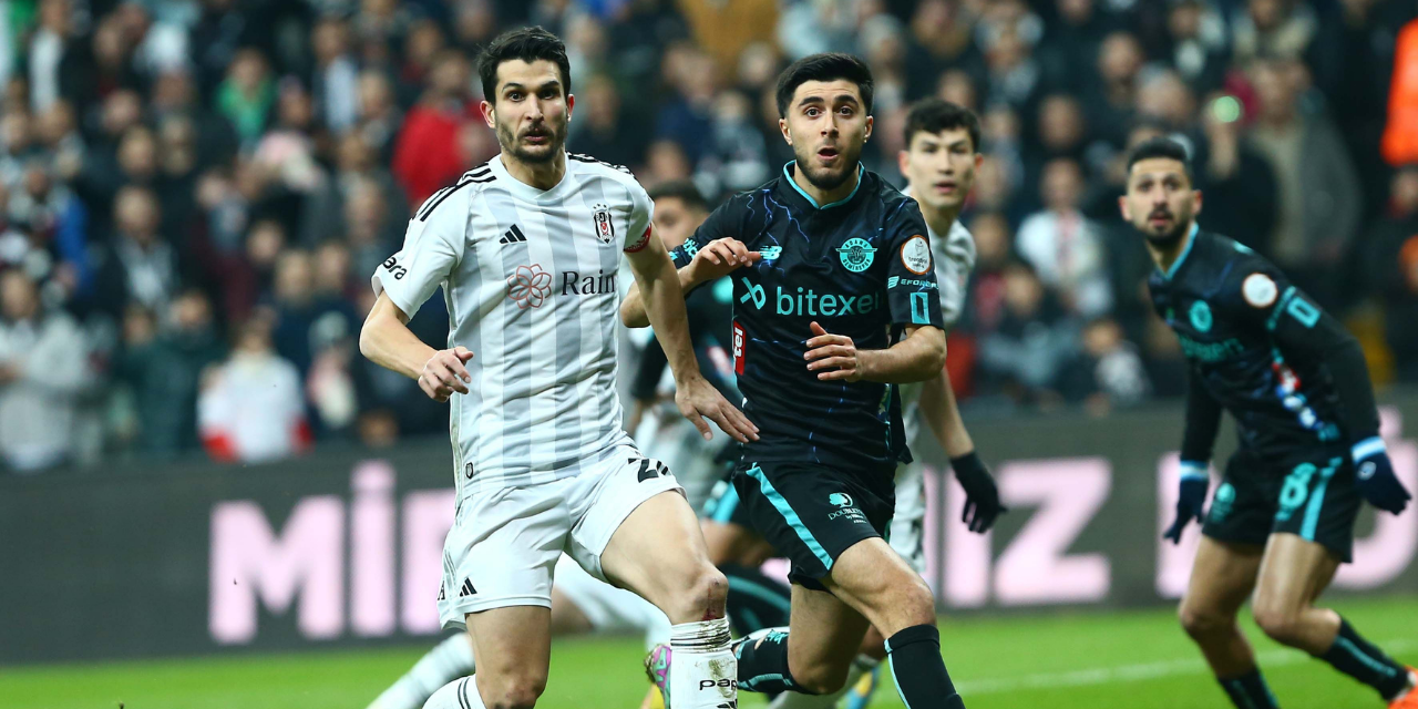 Beşiktaş - Adana Demirspor maçı golsüz bitti