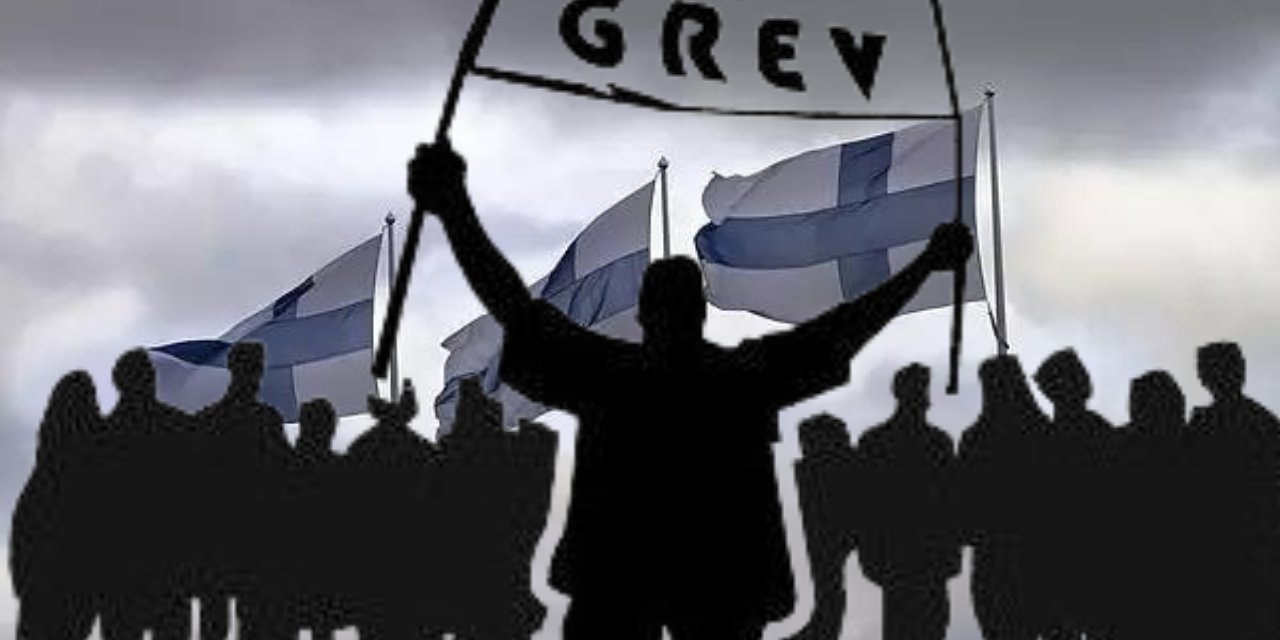 Avrupa'da grev dalgası: Sıra Finlandiya'da