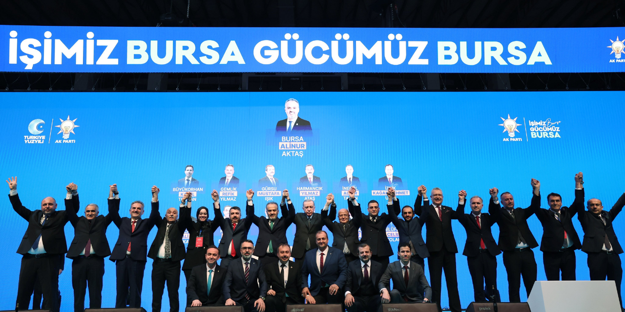 Erdoğan, AKP'nin Bursa adaylarını açıkladı