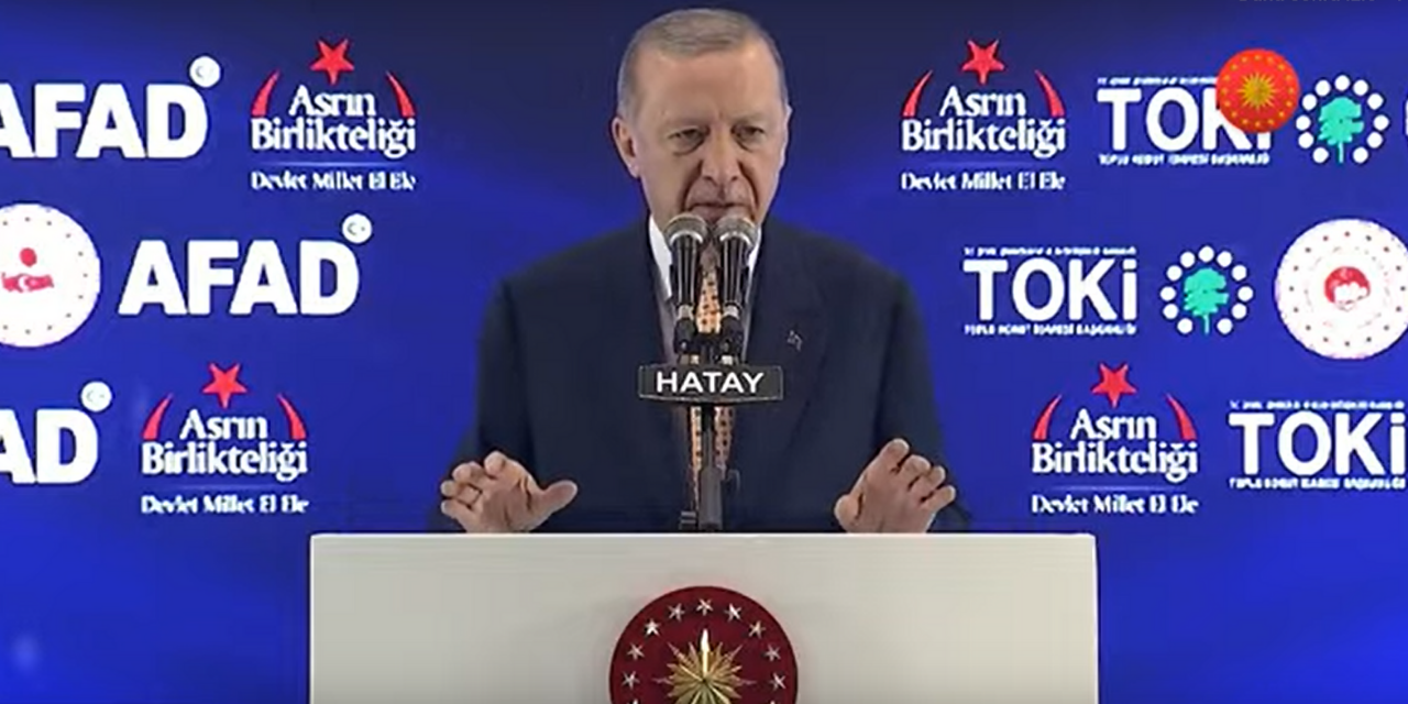 Erdoğan, depremden 1 yıl sonra 7 bin anahtar teslim ettiği Hatay'da: Yıl sonuna kadar 200 bin evi teslim edeceğiz