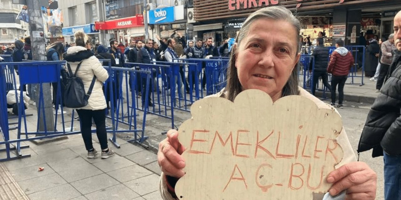 'Emekliler aç' dövizi yüzünden Erdoğan'ın mitingine alınmadı