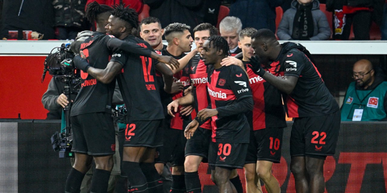 Bayer Leverkusen, namağlup liderliğini sürdürdü