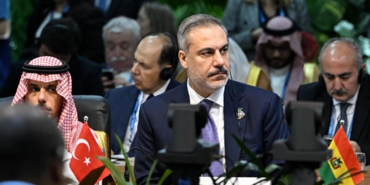 Hakan Fidan, G20'de Gazze için 'ateşkes' çağrısı yaptı