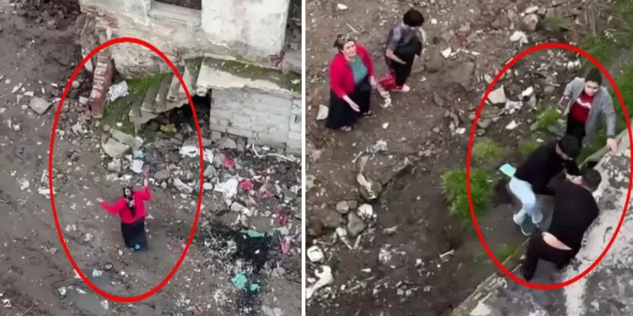Diyarbakır'da, yeni doğmuş bebek metruk yapıda bulundu