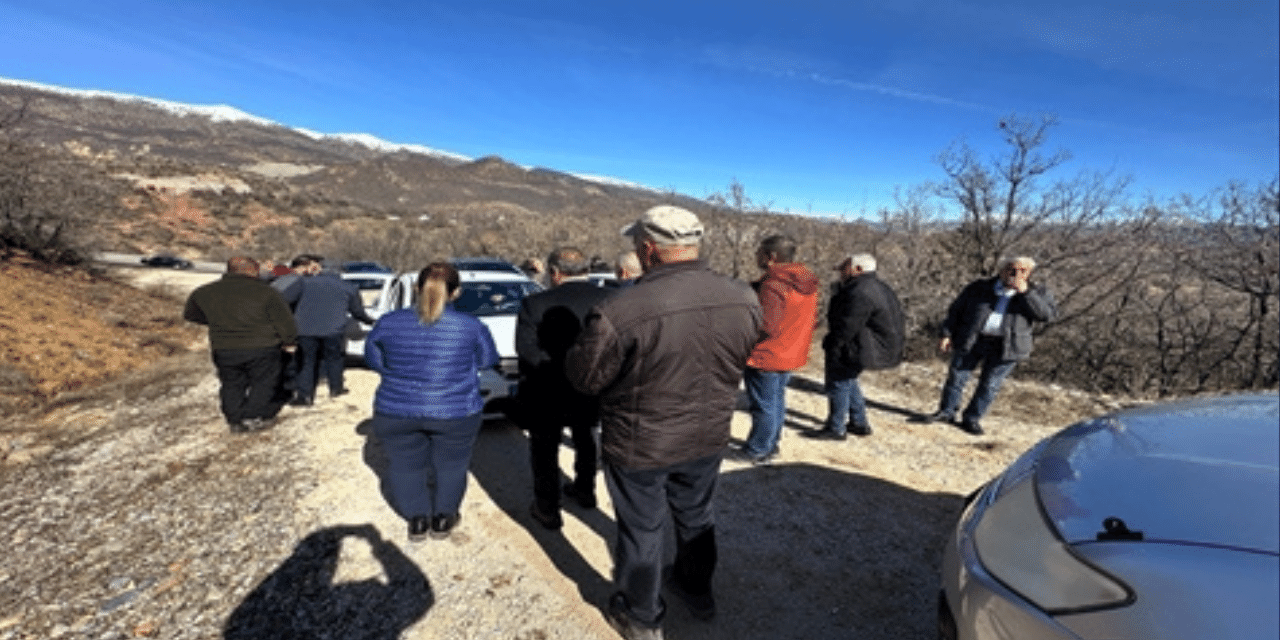 Dersim'de katı atık tesisine karşı nöbet: Köylüler yol kapattı