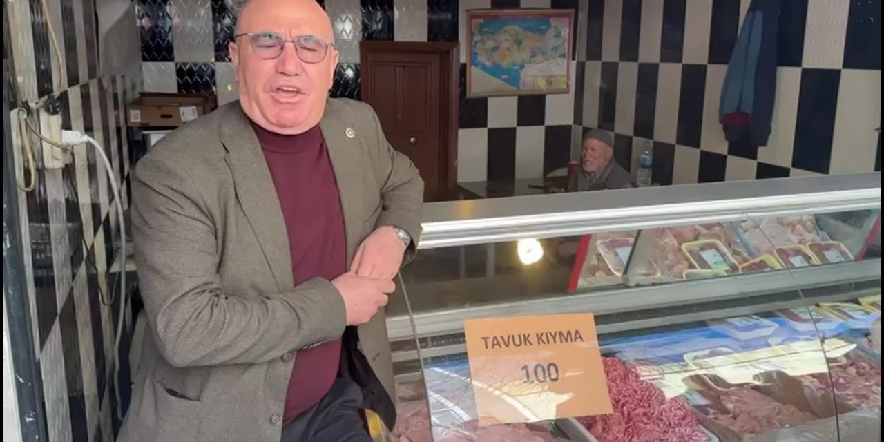 Mahmut Tanal'dan yoksulluk tepkisi: Tavuk kıyma kasap reyonlarında