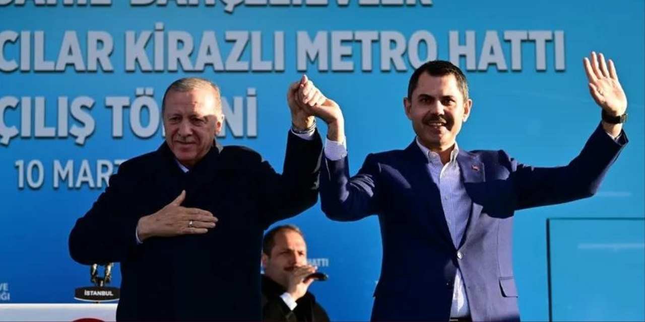 Erdoğan, Murat Kurum'u sahneye çıkardı, İmamoğlu'na yüklendi