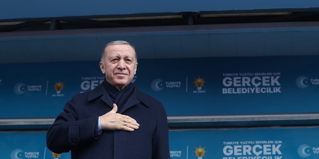 Erdoğan, Erzurum'da İstanbul'a oy istedi