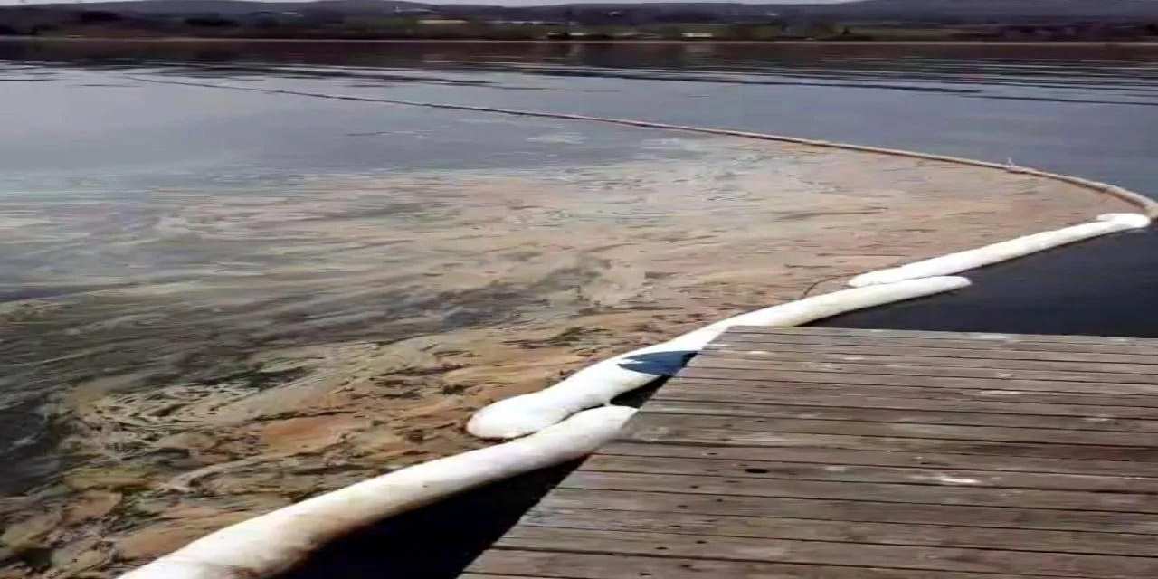 NATO boru hattının delinmesiyle Sapanca Gölü'ne akaryakıt sızıntısı başladı