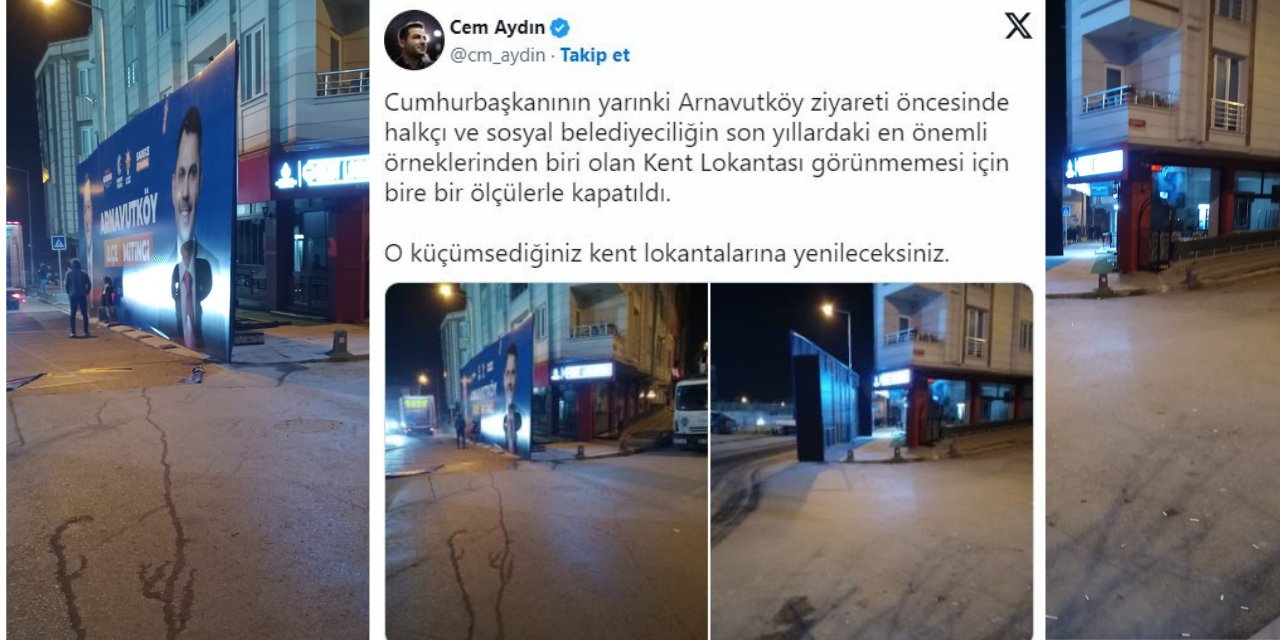 Kent Lokantası'na Erdoğan sansürü