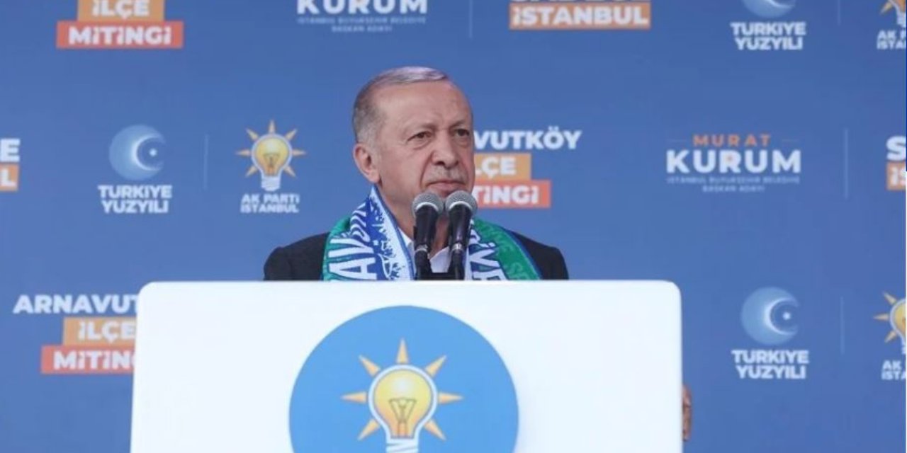 Erdoğan, Kurum için son kez sahada