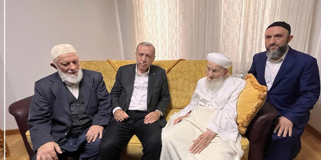 Erdoğan'dan son dakika ziyareti: İsmailağa tarikatına gitti, Kurum fotoğrafa girmedi