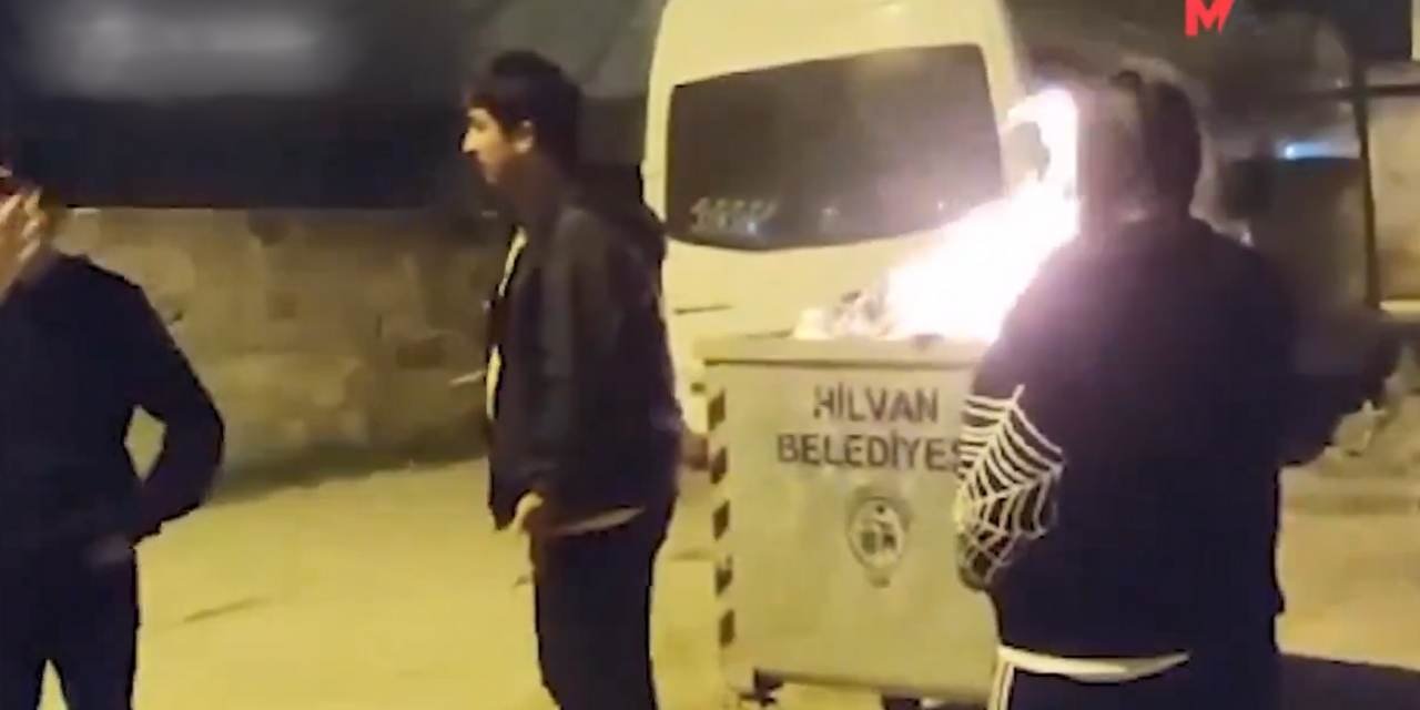 Hilvan'da seçime itiraz eden AKP'lilerin oyları yaktığı görüntüler ortaya çıktı