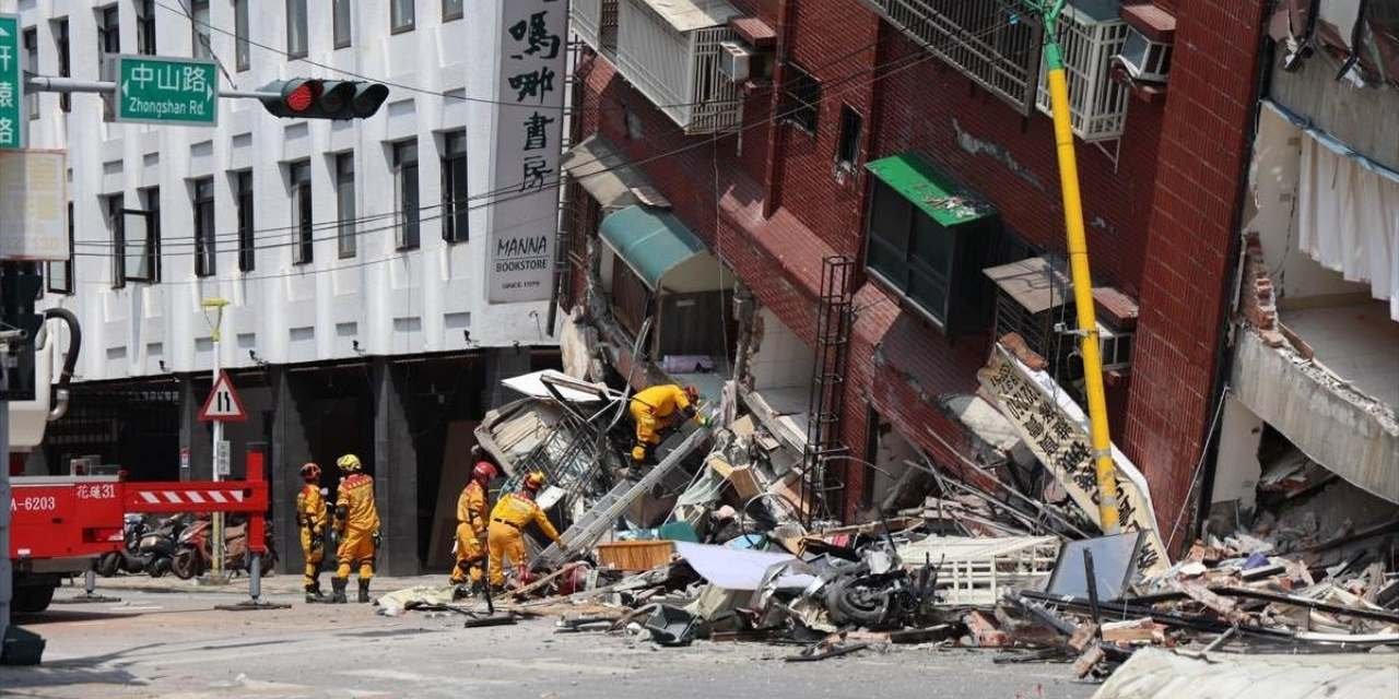 Tayvan'da 7.4 büyüklüğünde deprem