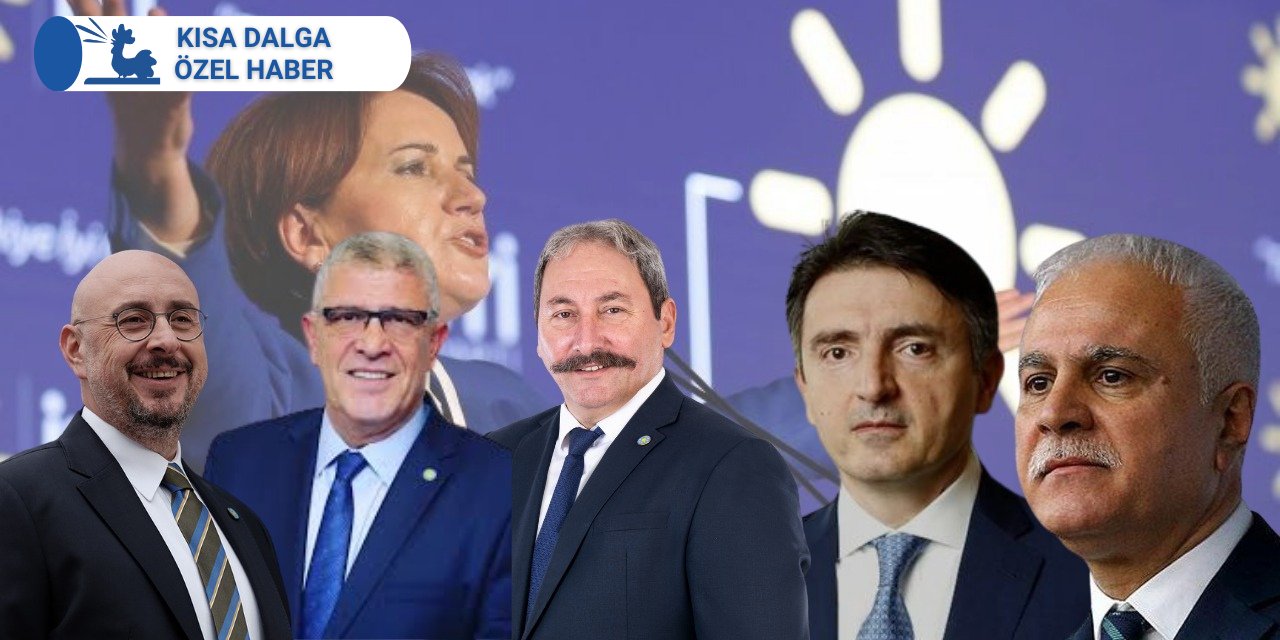 İYİ Parti'de 5 aday yarışıyor: Akalın, Dervişoğlu, Aydın, Poyraz ve Kodaz