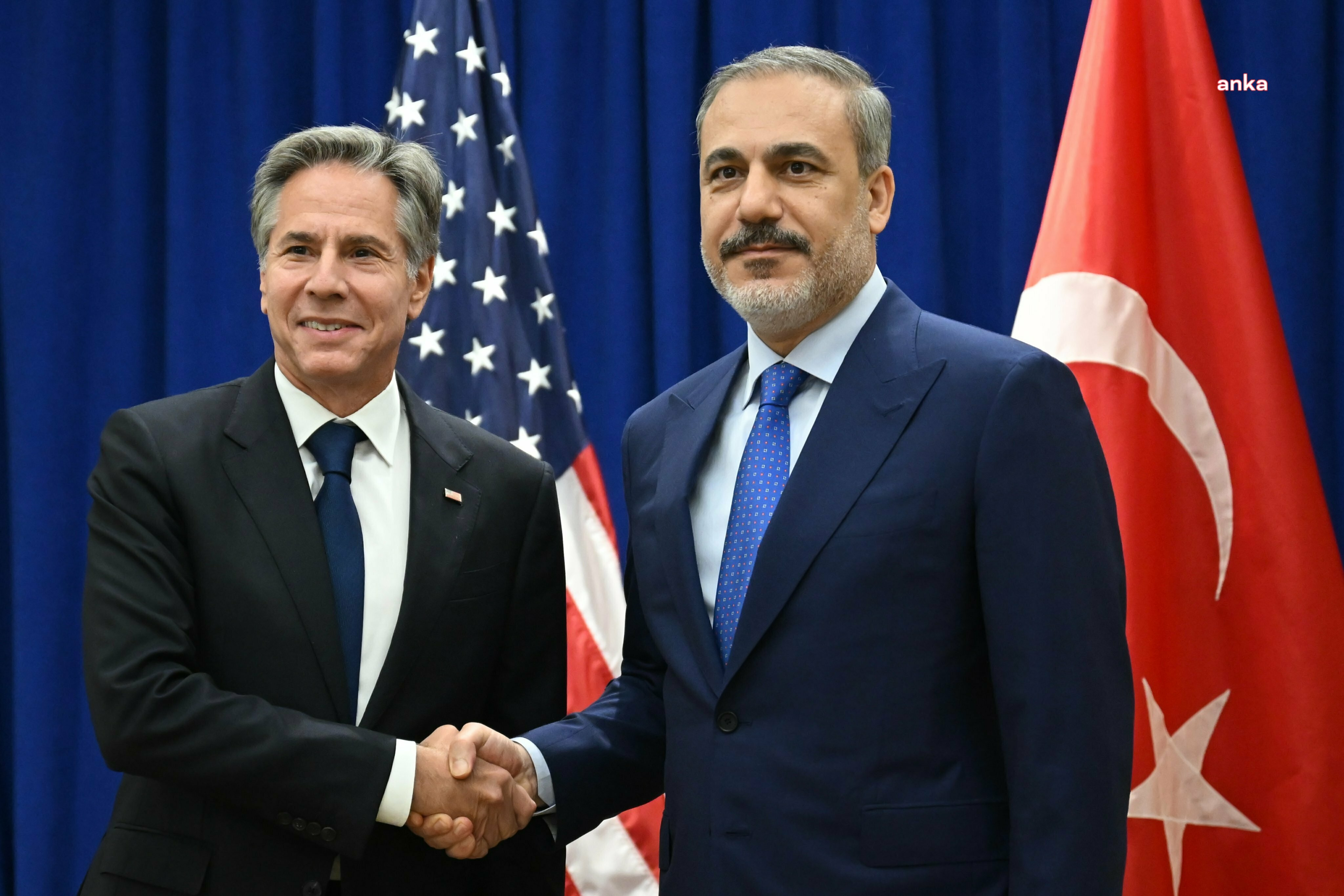Dışişeri Bakanı Fidan, ABD'li mevkidaşı Blinken'la görüştü