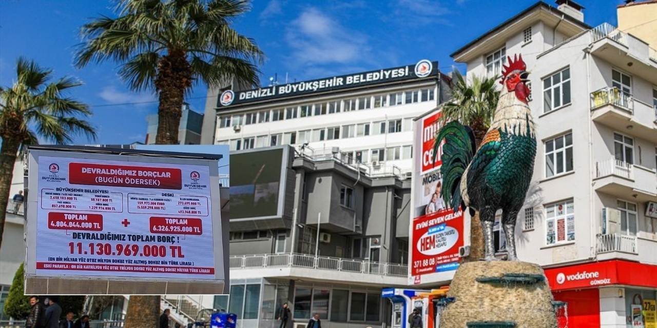 AKP'den CHP'ye geçen Denizli Büyükşehir Belediyesinin 11 milyarlık borcu ortaya çıktı
