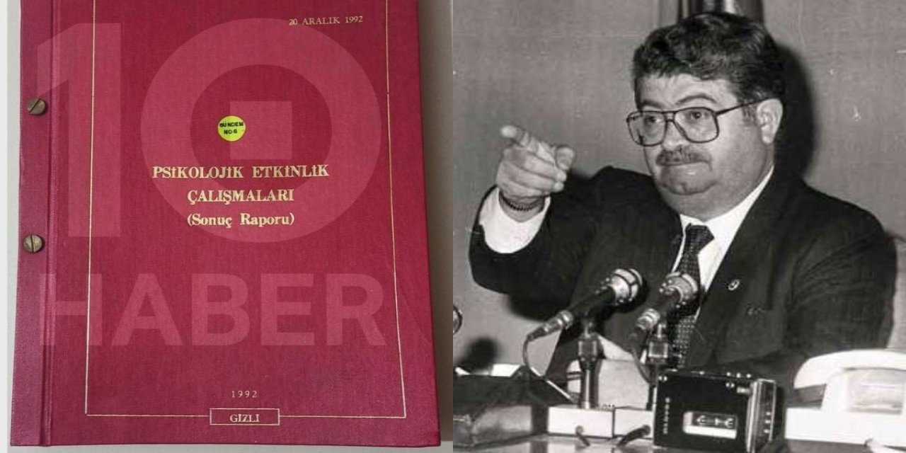 1993 yılında Turgut Özal'a sunulan ‘gizli’ damgalı belge kağıt hurdacısından çıktı