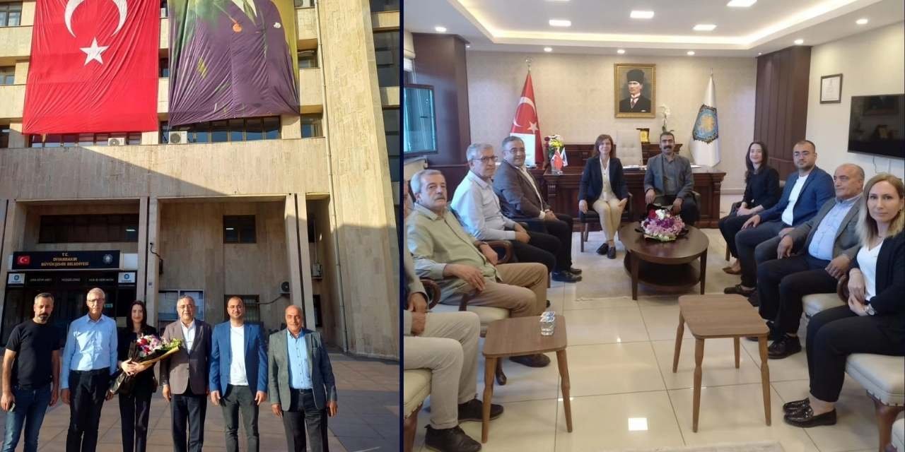 Sezgin Tanrıkulu Diyarbakır Büyükşehir Belediyesi'ni ziyaret etti: Provokasyonun amacı çok açık
