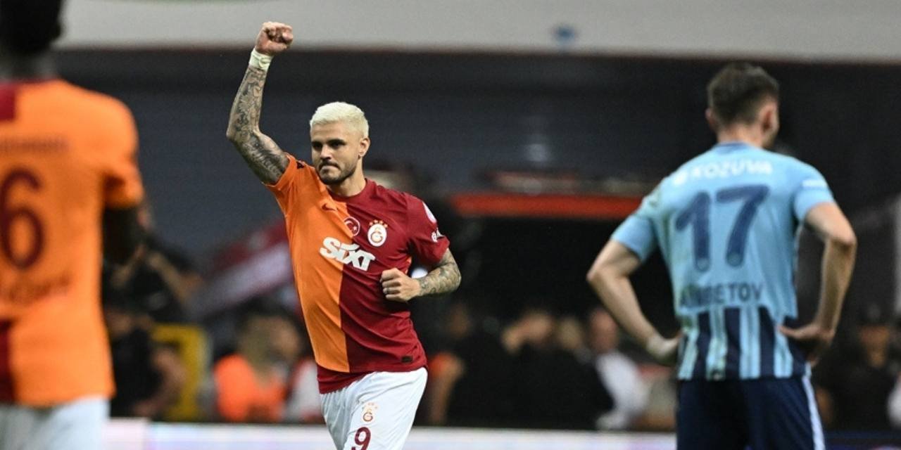Galatasaray'dan Süper Lig rekoru: Adana Demirspor'u 3-0 mağlup etti