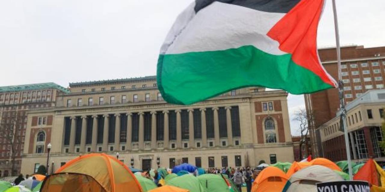 ABD'nin ardından Kanada'daki McGill Üniversitesinde Filistin'e destek kampı kuruldu