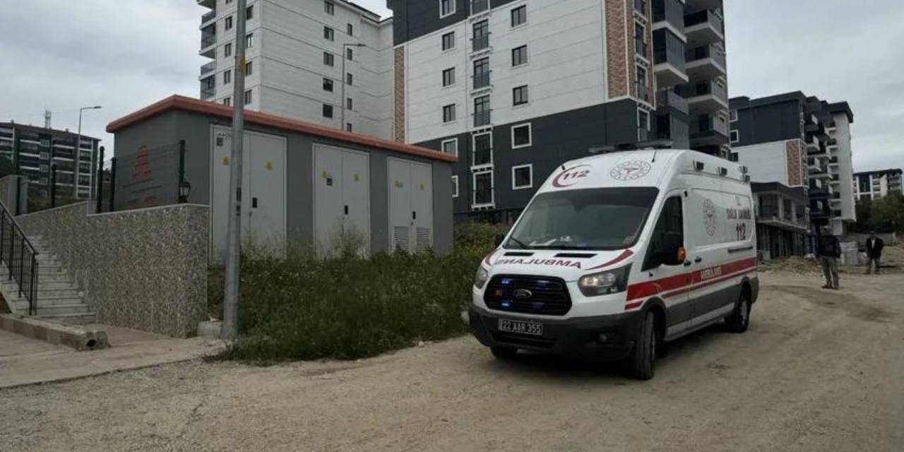 Edirne'de emlakçı müşteriye daireyi gezdirirken apartman boşluğuna düşerek öldü