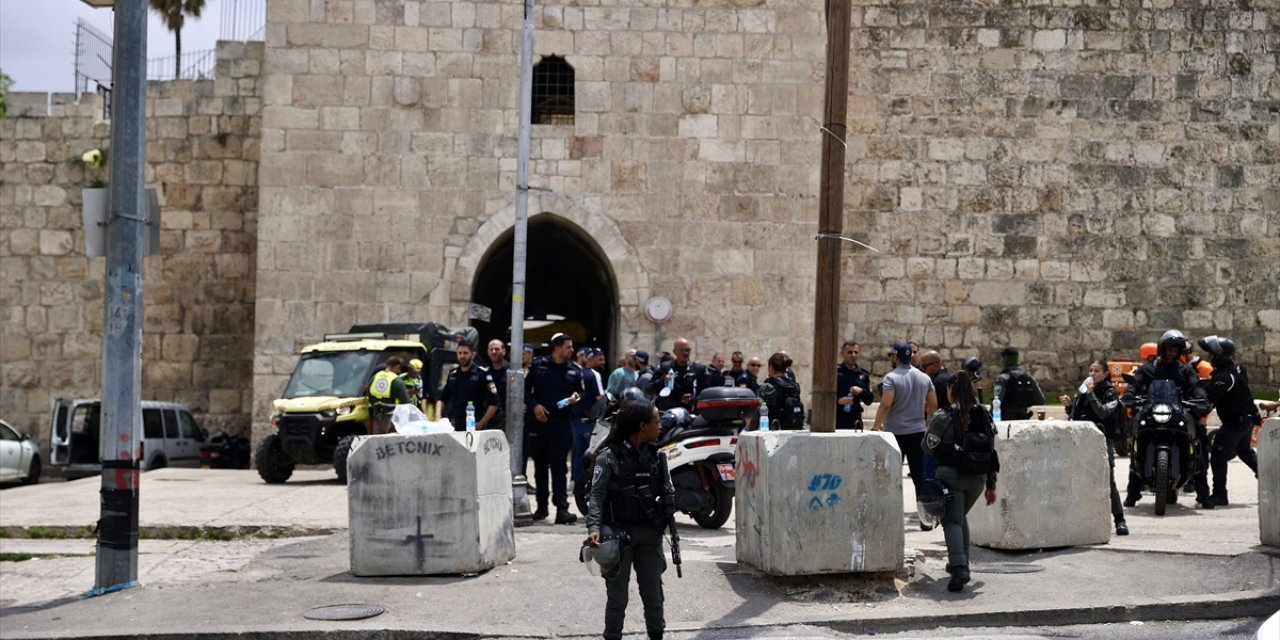 Kudüs'te İsrail polisine bıçaklı saldırı: Türk saldırgan öldürüldü
