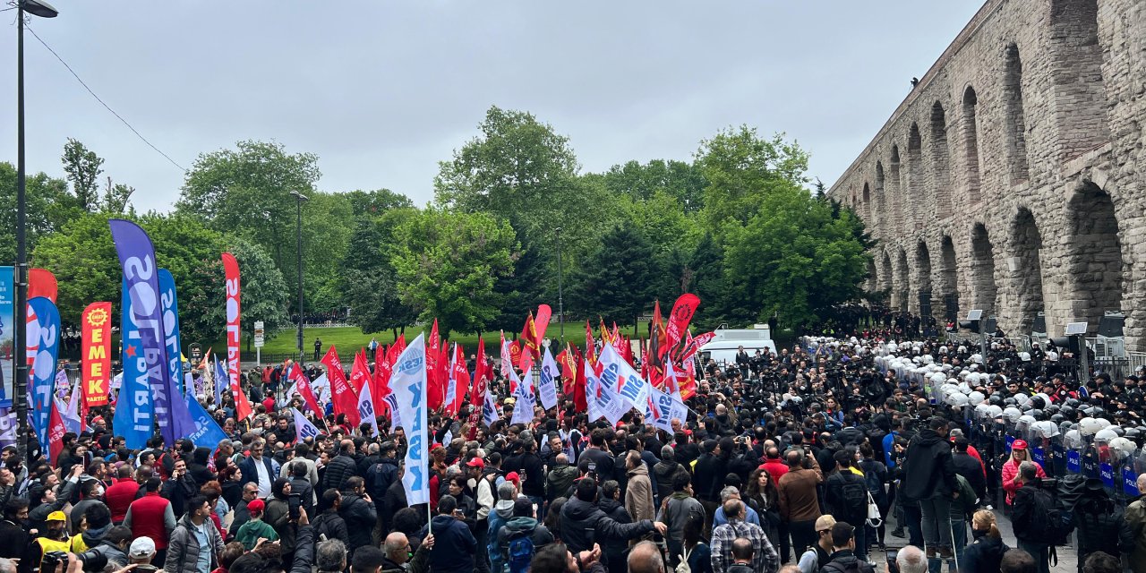 1 Mayıs tertip komitesi eylemin sonlandırıldığını duyurdu