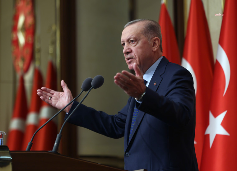 Erdoğan: Filistin'e destek verdikleri için rektörler, profesörler işten atılıyor