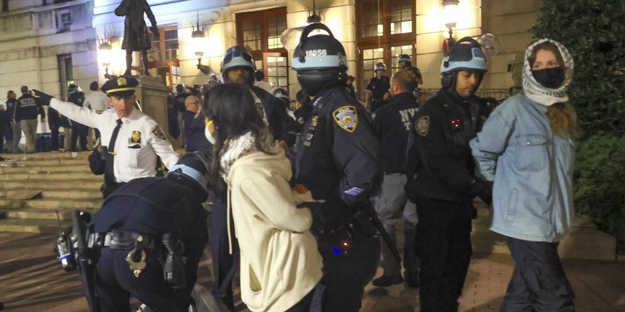 Amerika'da üniversitelere polis müdahalesi: En az 2 bin gözaltı