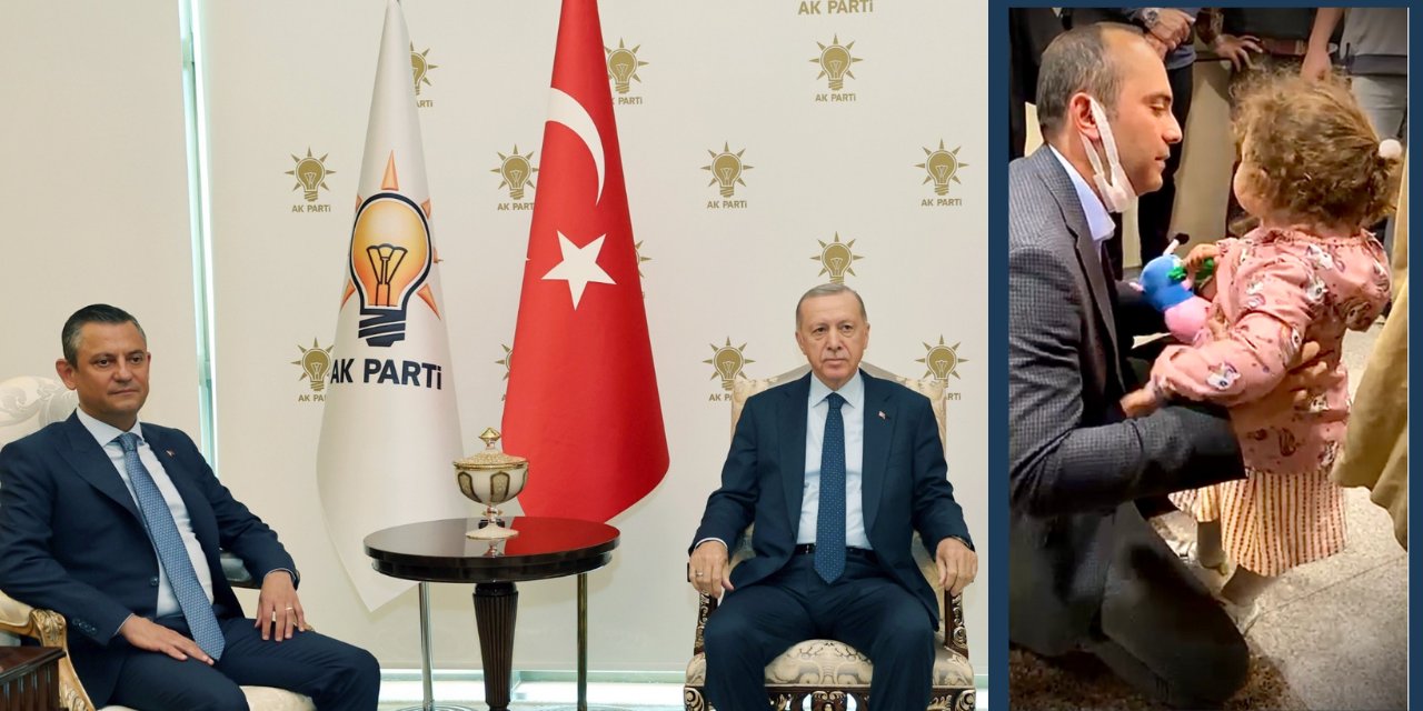Özgür Özel, Erdoğan’a Tayfun Kahraman ve kızının fotoğraflarını verdi