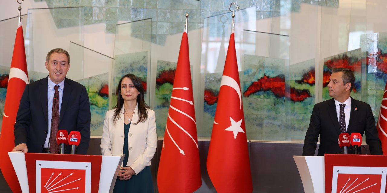 DEM Parti'nin CHP ziyareti sonrası ortak açıklama yapıldı | Özel, Erdoğan'la görüşmesine dair sorulara yanıt verdi