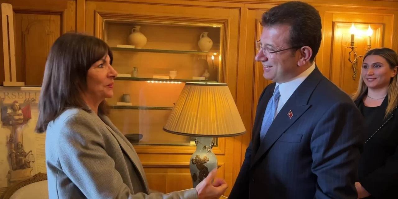 İmamoğlu, Paris Belediye Başkanı Hidalgo ile görüştü: 'Demokrat duygularımız, toplumda karşılık bulmakta zorlanmıyor'