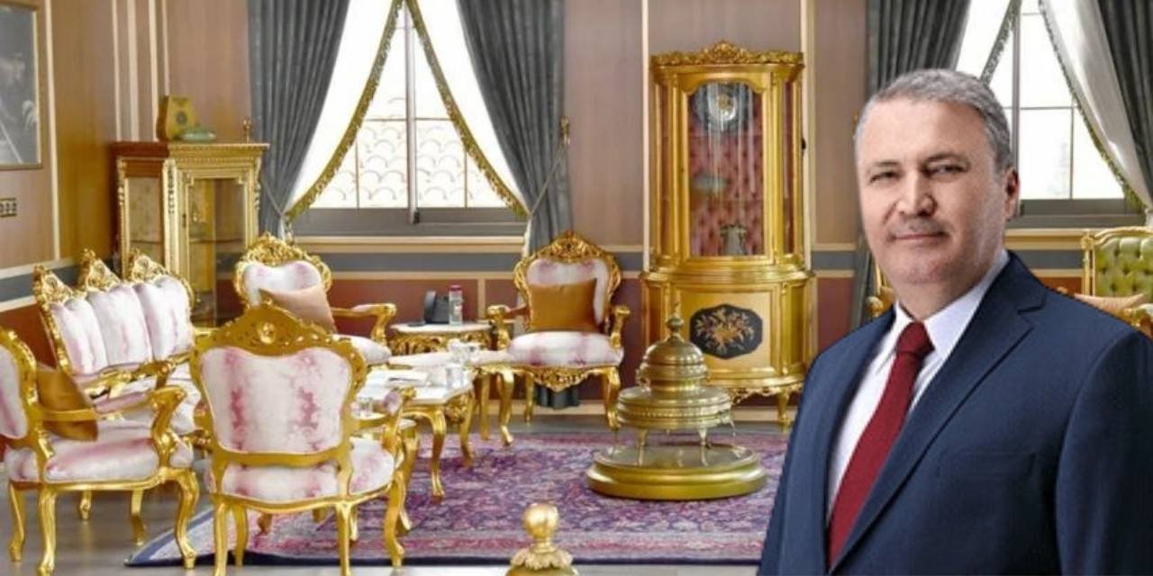 AKP'li eski Yunusemre Belediye Başkan Mehmet Çerçi lüks makam odasındaki eşyaları almak istedi