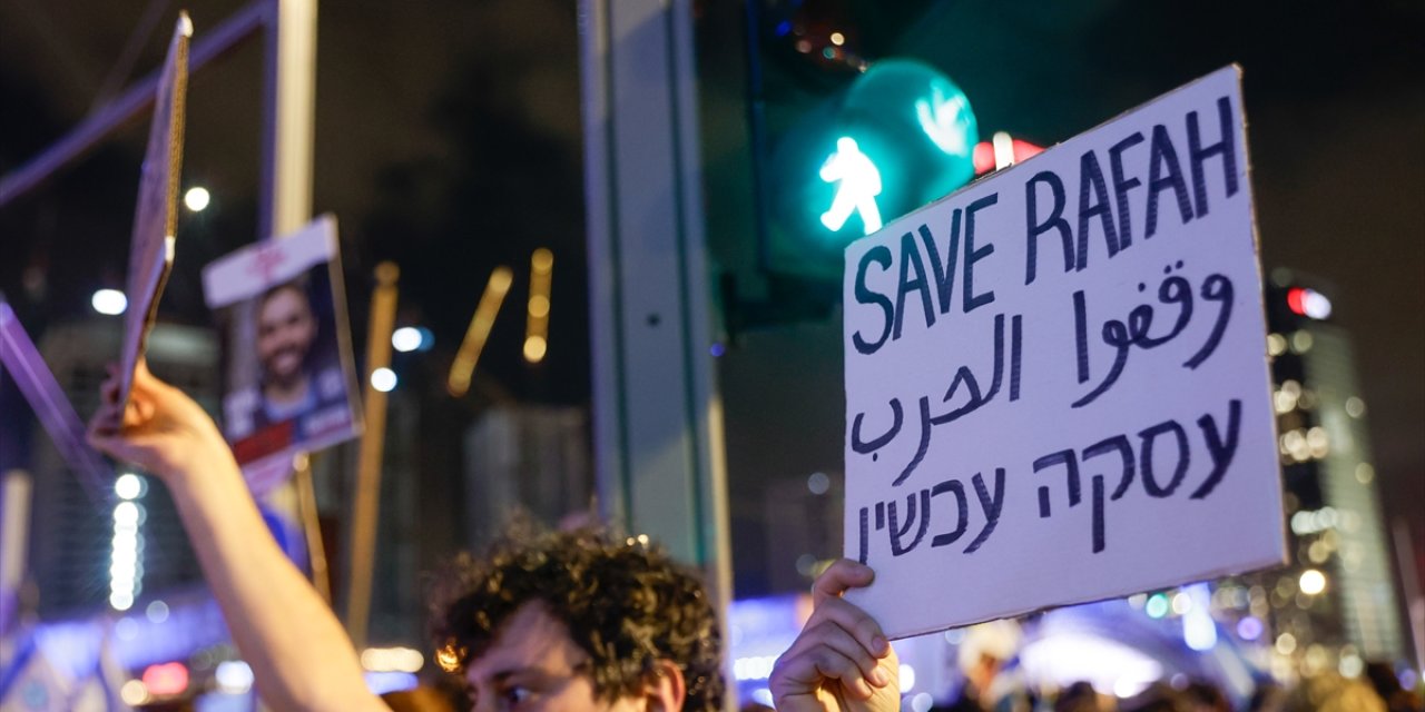 İsrailliler eylem yaptı, hükümete seslendi: Ateşkesi imzala