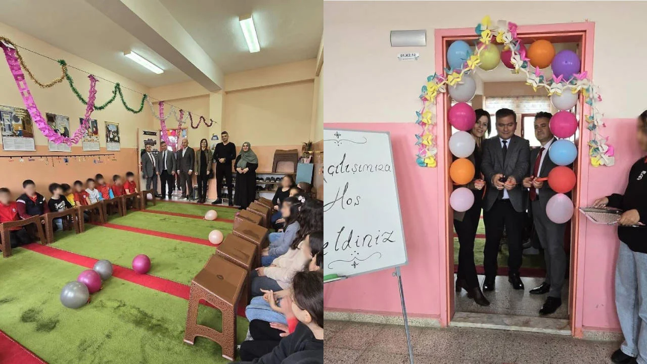 Okulda 'Din kültürü ve ahlak bilgisi dersliği' adı altında Kuran kursu sınıfı açıldı