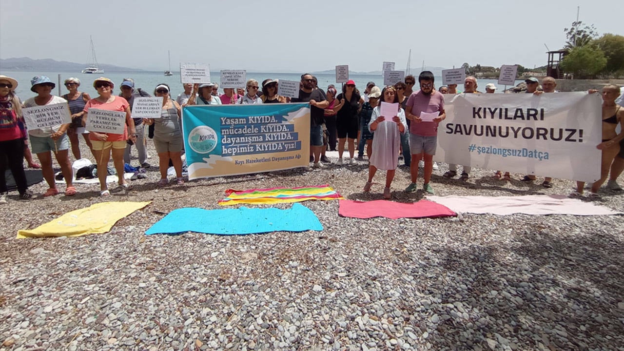 Kıyıları halka kapatan işletmelere karşı "KIYIDA" kuruldu