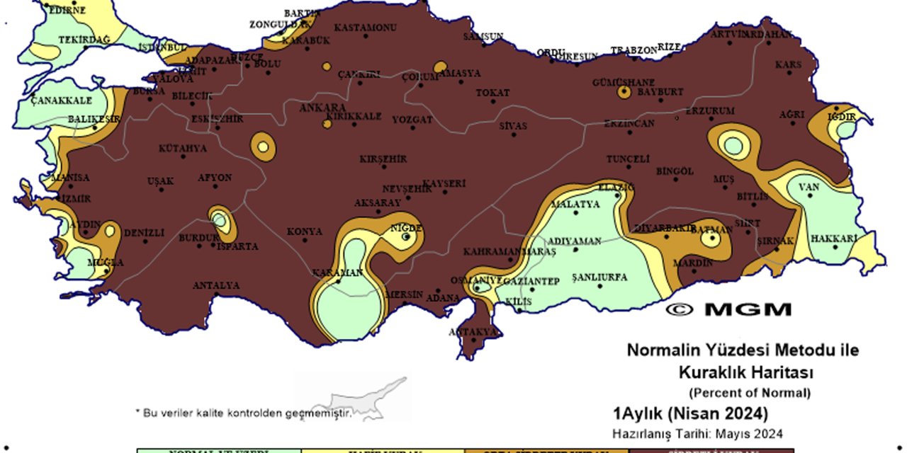 Meteoroloji'den 'Olağanüstü kuraklık' alarmı