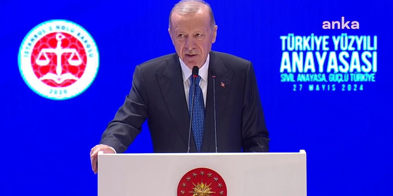 Erdoğan: 'Mevcut anayasamızla yola devam edemeyiz'