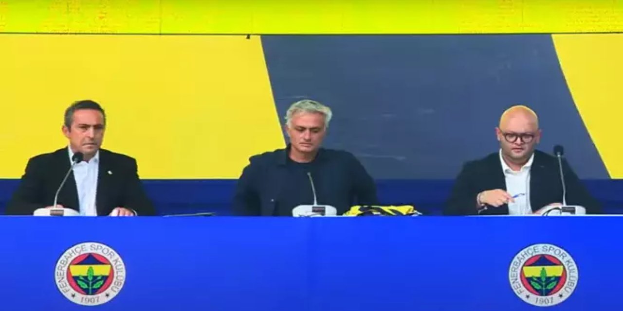 Mourinho, Fenerbahçe'de imzayı attı