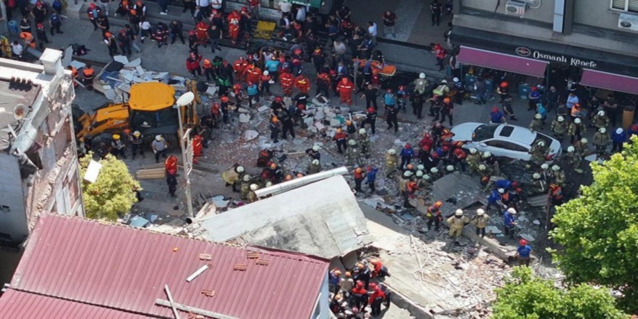 Küçükçekmece'de çöken binanın sahibi tutuklandı