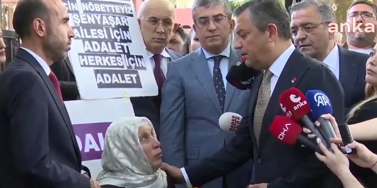 Özgür Özel, Emine Şenyaşar'ı ziyaret etti: Cumhurbaşkanı'na ileteceğim